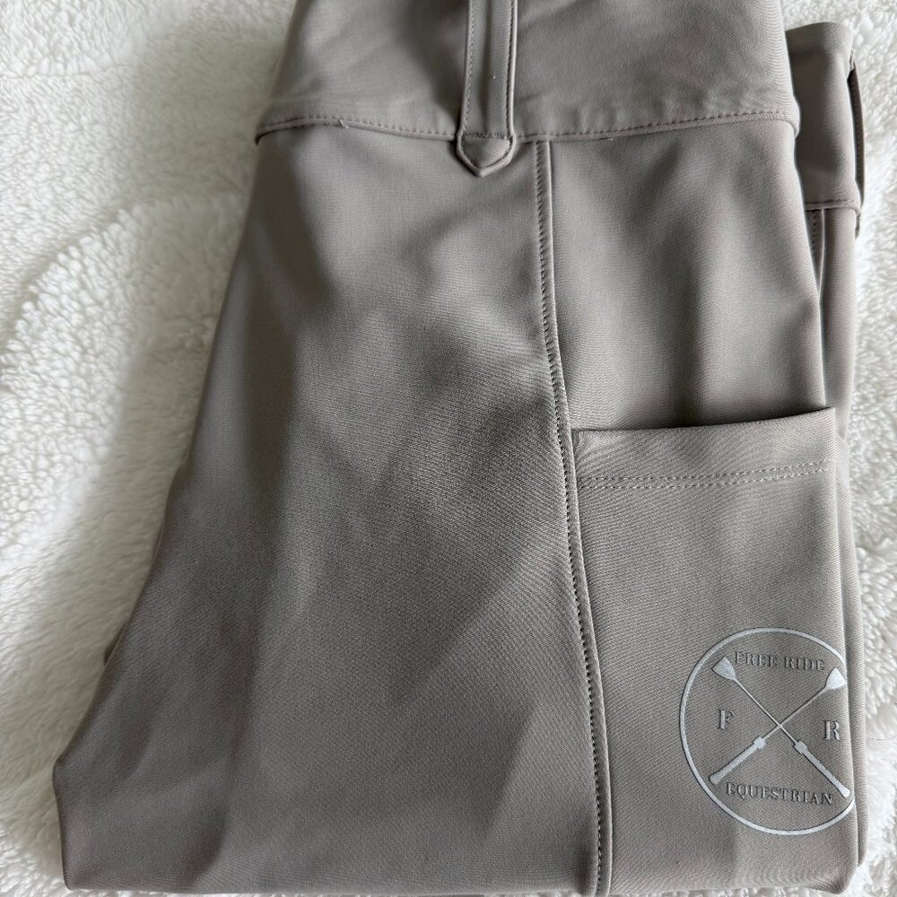 Free Ride Equestrian Lux Riding Breeches, Size M